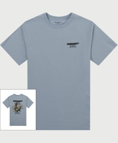 Carhartt WIP T-shirts S/S DUCKS T-SHIRT I033662 Blue